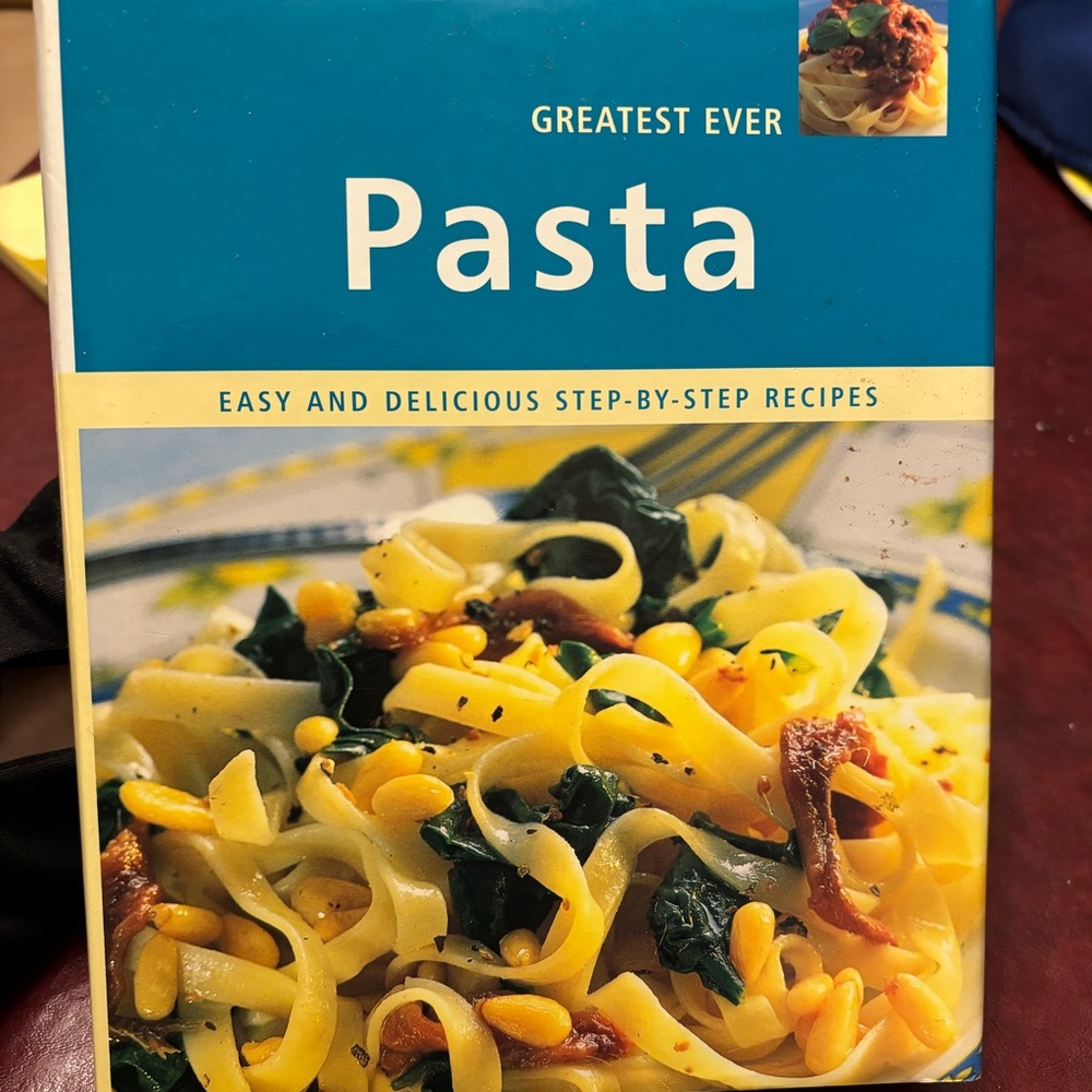 Greatest Ever Pasta - recipe book